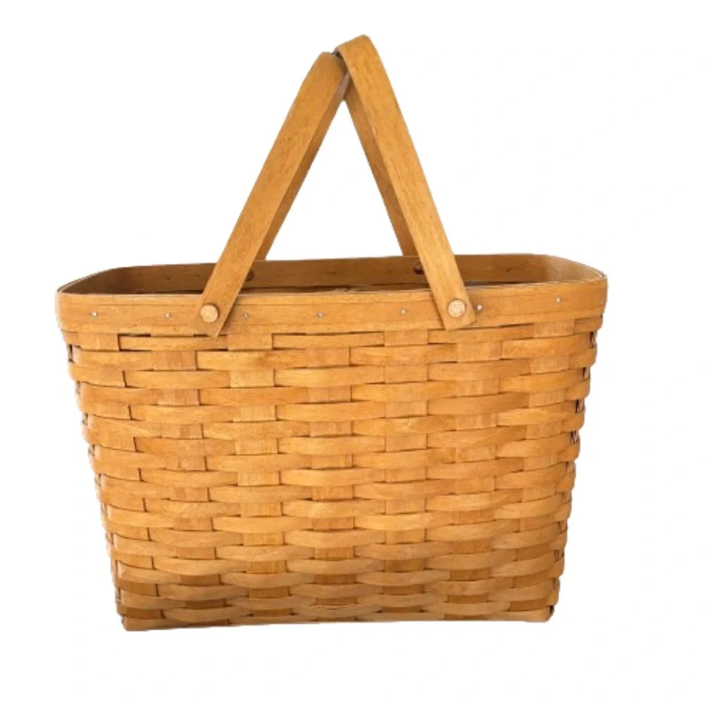 Longaberger Large Magazine Basket - Picture 1 of 6